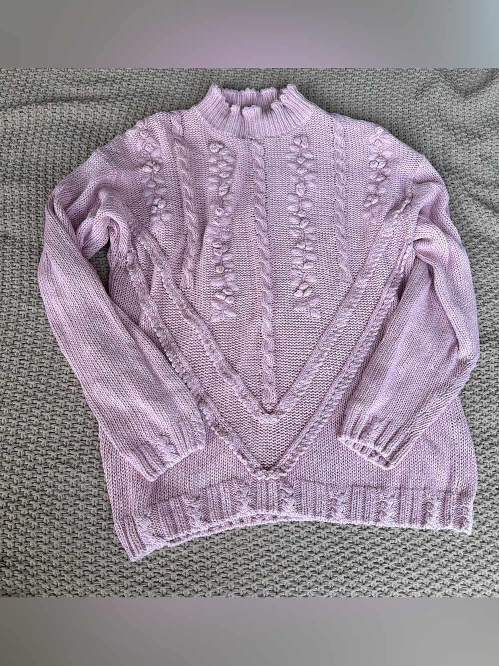 80s Pink Knit Sweater